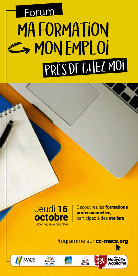 Affiche forum ma formation mon emploi 2